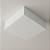 Plafon Acrílico Sobrepor 30x30 Cm Luminária Quadrada para 3 lâmpadas Soquete E27 - Imagem 3