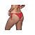 TANGA Biquini Vermelho Ripple de Amarrar UVTRIBE - Imagem 4