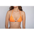 Conjunto TOP e TANGA Biquini Laranja Elástico Duplo na Lateral Estampa 3D Citrus Floral UVTRIBE - Imagem 3