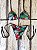 Tanga Biquini Fru Fru Ripple de Amarrar Floral Hibisco UVTRIBE - Imagem 1