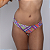 TANGA Biquini Borboleta Geométrico Colorido UVTRIBE - Imagem 2