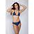 TANGA Básica Lateral Média Biquini Shine Blue UVTRIBE - Imagem 1