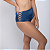 Hot Pant Biquini Shine Blue de Tiras "X"  na Lateral UVTRIBE - Imagem 2
