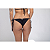 TANGA Biquini Preto Ripple de Amarrar UVTRIBE - Imagem 5