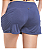 Short Dark Blue em Fluity Bolsos Laterais - Imagem 2