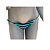 TANGA Cortininha de Amarrar Ripple com Listras TIFFANY & PRETO UVTRIBE - Imagem 2