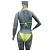 TANGA Cortininha de Amarrar Ripple AMARELO UVTRIBE - Imagem 5