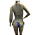 TANGA Cortininha de Amarrar Ripple FOLHAS COLORIDAS UVTRIBE - Imagem 3