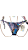 TANGA Biquini Estampa Folhas Tons Lilas UVTRIBE cortininha de Amarrar - Imagem 1