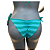 TANGA Cortininha de Amarrar Ripple com Listras AZUL E VERDE CLARO UVTRIBE - Imagem 4