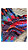 TANGA Cortininha de Amarrar Ripple com PENAS COLORIDAS UVTRIBE - Imagem 2