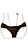 TANGA Biquini Borboleta Marrom Animal Print UVTRIBE - Imagem 1