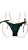 TANGA cortininha com fru fru verde UVTRIBE - Imagem 1