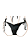 TANGA cortininha com fru fru verde animal print UVTRIBE - Imagem 1