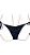 TANGA cortininha animal print azul com pedraria UVTRIBE - Imagem 2