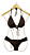 Top Cortininha marrom com pedraria UVTRIBE - Imagem 2