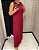 Vestido longo em viscose modelo sem manga com bolsos frontais - Tamanho G - Imagem 2