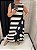 Vestido linha resort em viscose estampado com bolso lateral sem manga - TAM único - Imagem 1