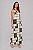 Vestido linha resort em viscose estampa quadriculada com bolso lateral sem manga - TAM único - Imagem 1