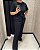 Conjunto em viscose canelada Preto - Imagem 3