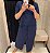 Conjunto Saia e Blusa com Gola Azul Marinho - Imagem 2