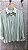 Camisa em visco linho verde com listra off white oversize - Imagem 1