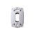 612121 - Suporte para caixa 4x2 modulo vertical - PialPlus - Imagem 1