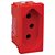 615079 - Tomada 2P+T 20A Vermelho - PialPlus - Imagem 1