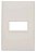 618501BC - Placa  1 Posto Horizontal 4x2 - Pial Plus+ - Imagem 1