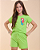 CONJUNTO INFANTIL BLUSA/SHORT MENINA VERDE VERÃO - PEQUENA SEREIA. - Imagem 1