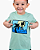 CONJUNTO INFANTIL BLUSA/SHORT MENINO VERDE VERÃO - PRAIA. - Imagem 2