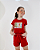 CONJUNTO INFANTIL BLUSA/SHORT MENINA VERÃO - BOBBIE GOODS VERMELHO. - Imagem 1