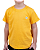 CAMISETA BÁSICA INFANTIL MASCULINO - AMARELO CANÁRIO. - Imagem 2
