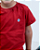 DUPLICADO - CAMISETA BÁSICA INFANTIL MASCULINO - VERMELHA. - Imagem 4