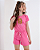 CONJUNTO INFANTIL BLUSA/SHORT MENINA VERÃO - BARBIE GLAM. - Imagem 6