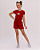 CONJUNTO INFANTIL BLUSA/SHORT MENINA VERÃO - HELLO KITTY VERMELHO. - Imagem 3