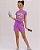 CONJUNTO INFANTIL BLUSA/SHORT MENINA VERÃO - URSINHO JANELA LILÁS. - Imagem 4