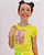 CONJUNTO INFANTIL BLUSA/SHORT MENINA VERÃO - FLAMINGO GO WITH THE FLOAT. - Imagem 3
