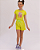 CONJUNTO INFANTIL BLUSA/SHORT MENINA VERÃO - FLAMINGO GO WITH THE FLOAT. - Imagem 1