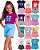 KIT SORTIDO 6 PEÇAS DE ROUPAS MENINO VERÃO KIT 3 CONJUNTOS. - Imagem 1