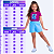 KIT SORTIDO 10 PEÇAS DE ROUPAS MENINA VERÃO KIT 5 CONJUNTOS. - Imagem 7