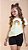 T-SHIRT ARCO IRIS FLOR - Imagem 2