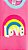 T-SHIRT ARCO IRIS LOVE - Imagem 3