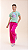 CALÇA WIDE LEG MOLETOM TEEN - Imagem 1
