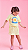 CONJUNTO SAIA LISTRADO TEEN - YOU ARE MY - Imagem 4