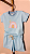 CONJUNTO BASICO TEEN - ESTRELA ARCO IRIS - Imagem 1