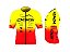 CAMISA PROTEAM OGGI AMARELO/VERMELHO - Imagem 1