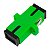 Aclopador Passante Emenda Fibra SC/APC (Verde) - Imagem 1