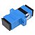 Aclopador Passante Emenda Fibra SC/UPC (Azul) - Imagem 5