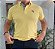 Polo classica masculina manga curta amarela Yellow Brasil - Imagem 1